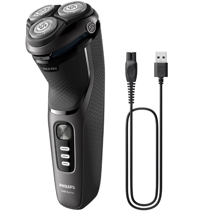 Philips Shaver Series 3000 S3343/13 Negro/Cromo